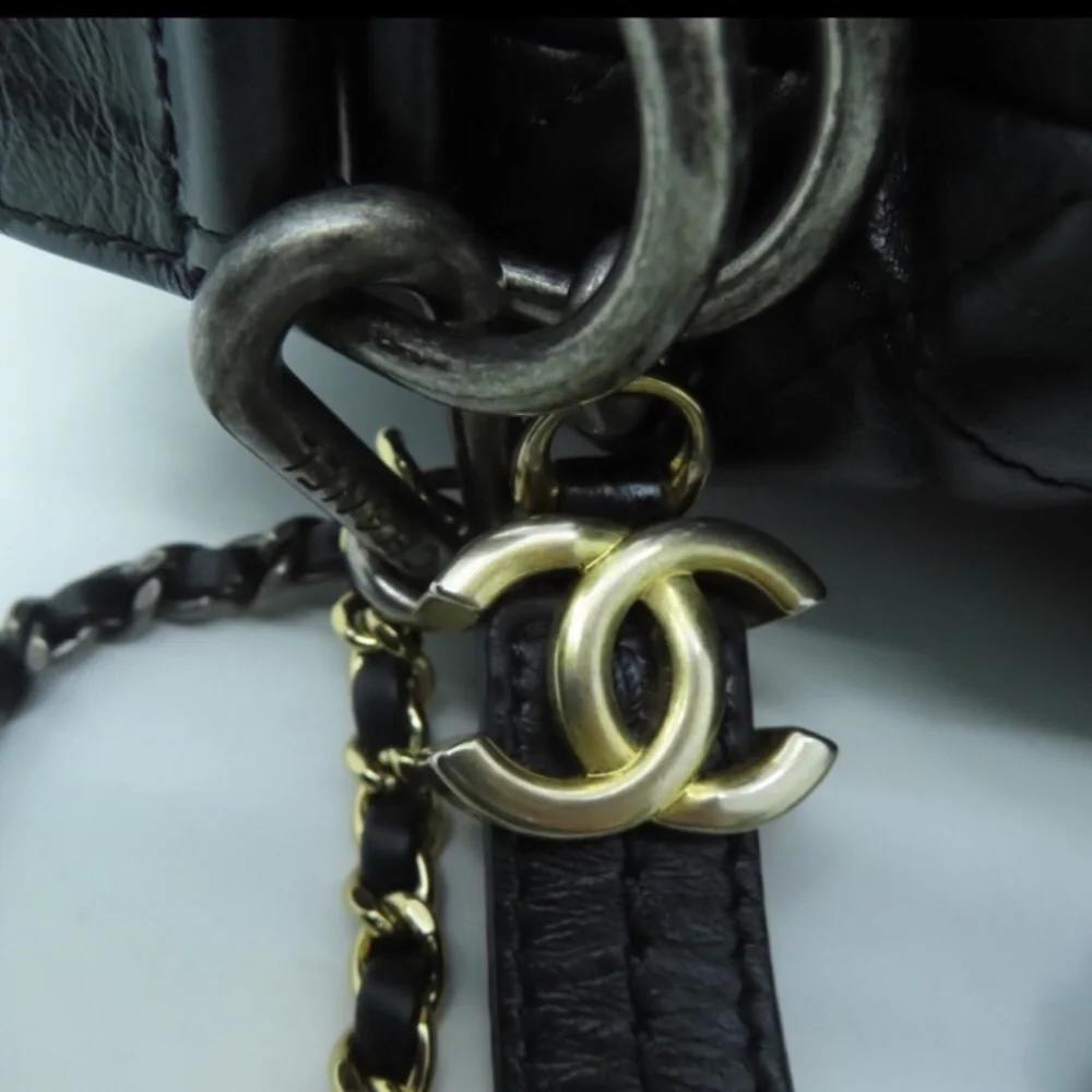 💎✨ BEAUTIFUL ✨💎 Chanel Gabrielle Leather Quilted Shoulder Bag - Picture 10 of 14